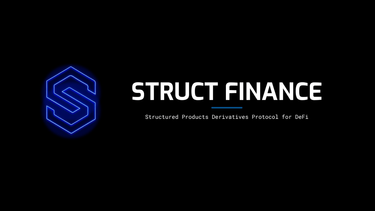 Struct Finance Protocol, which decentralises structured finance in DeFi, has raised a $1 million fundraising round