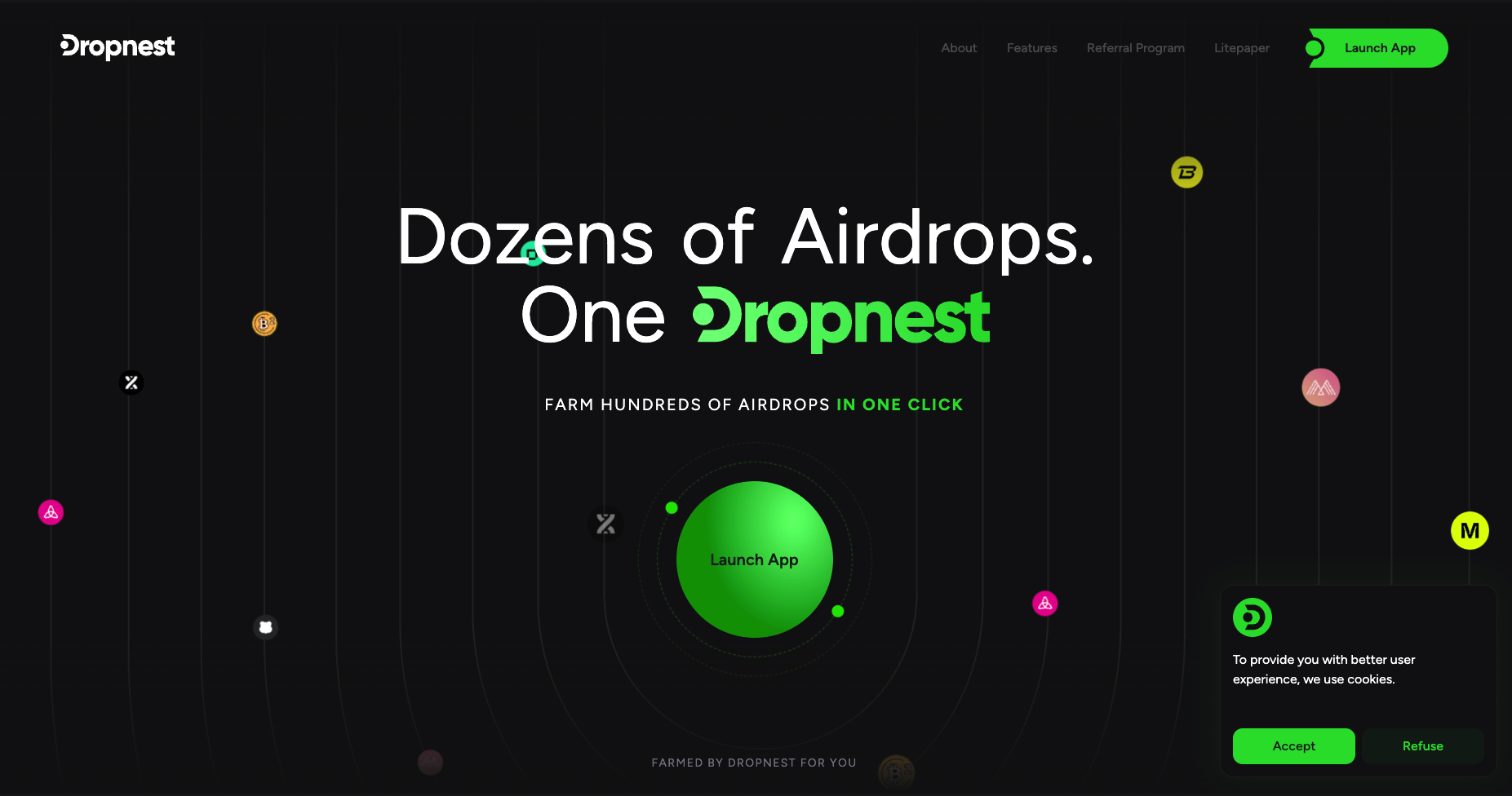 Dropnest Secures Investment Funding from Manta Network for Airdrop Farming App